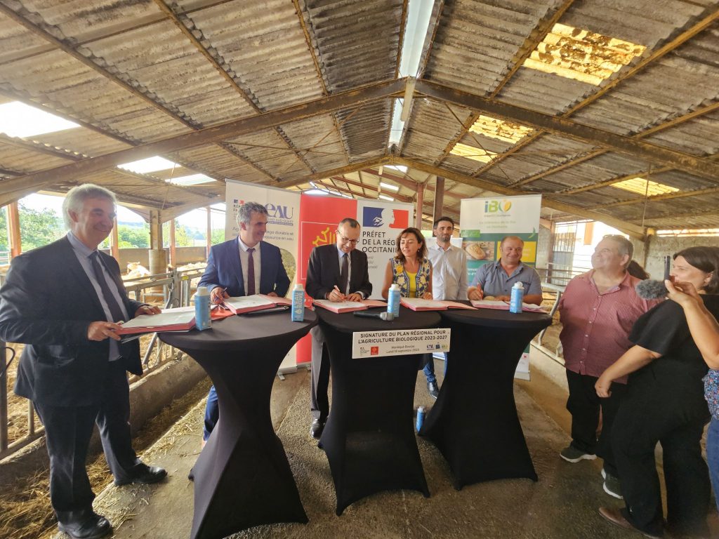 Signature du nouveau Plan Bi'O, pour une agriculture et une alimentation bio en Occitanie 12