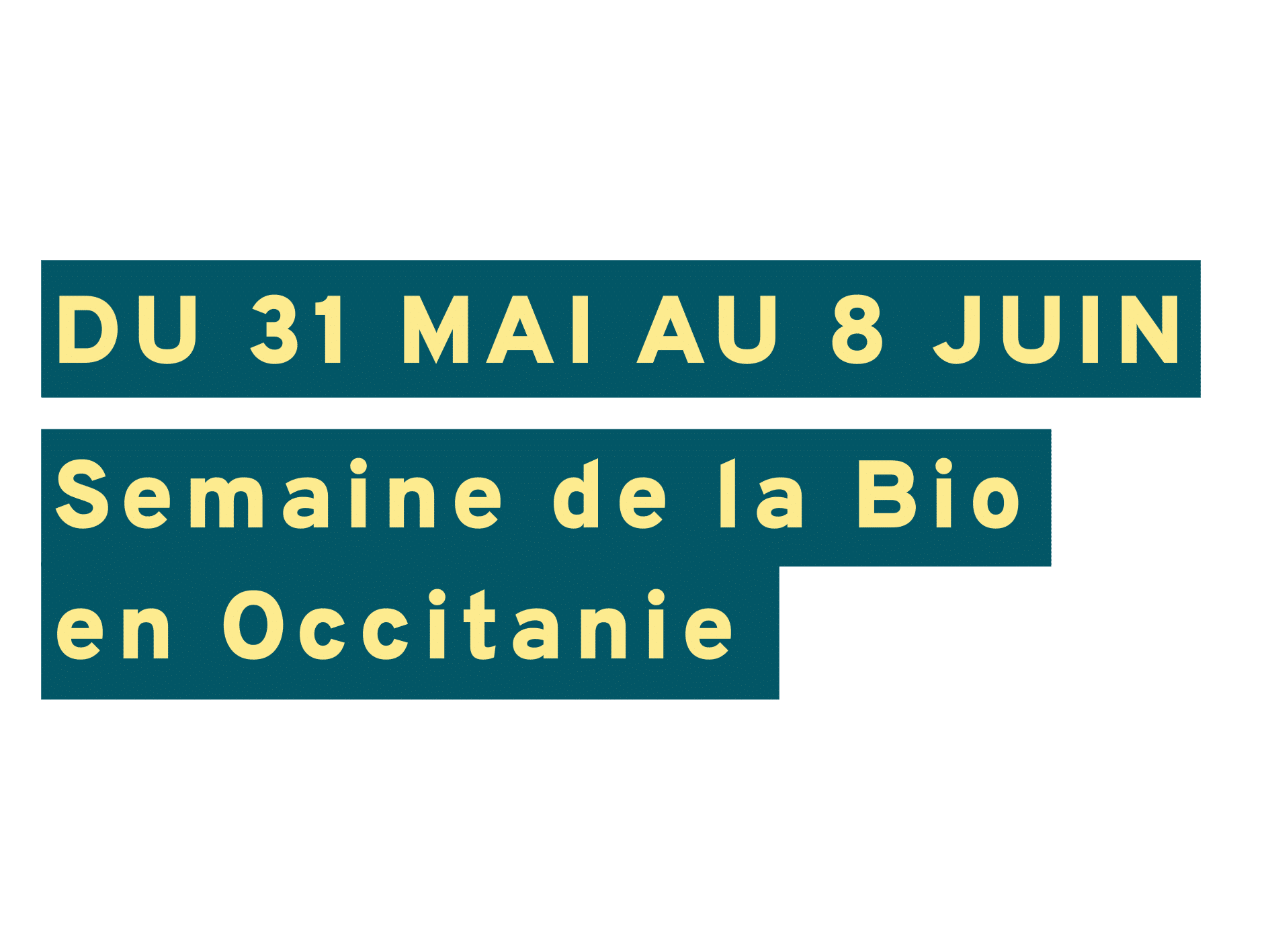 Semaine de la bio en Occitanie - Appel à projets 1