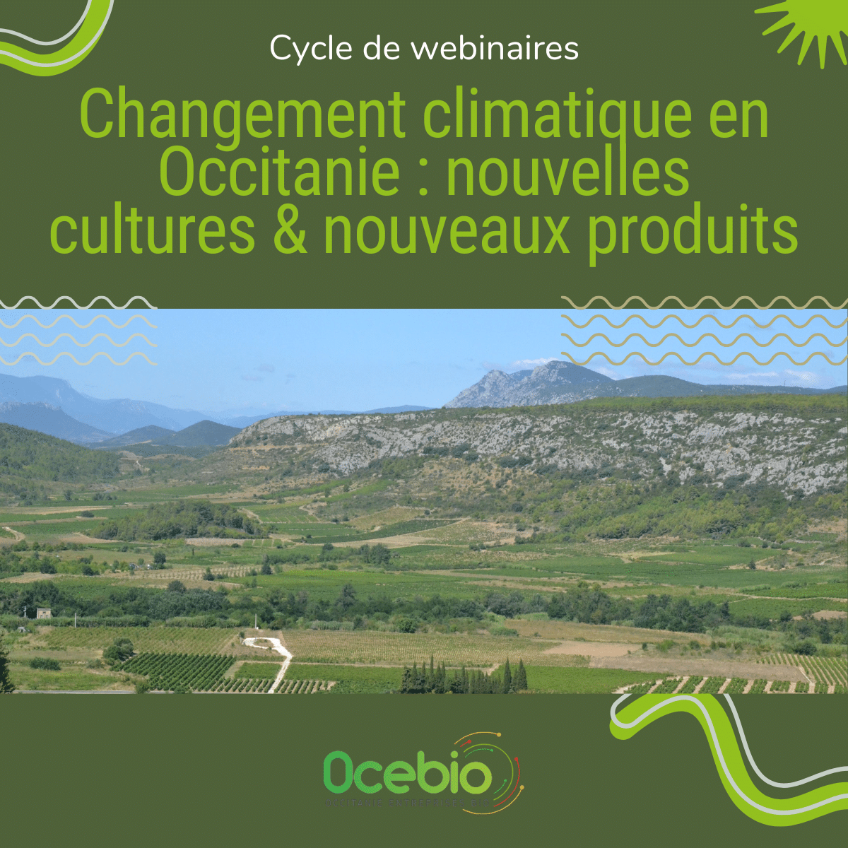 Cycle Webinaires Changement climatique en Occitanie : nouvelles cultures, nouveaux produits - Introduction avec Solagro 1